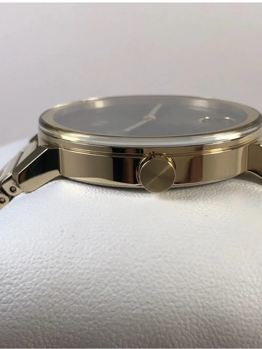 Movado Two-Tone Silver and Gold Bracelet Watch